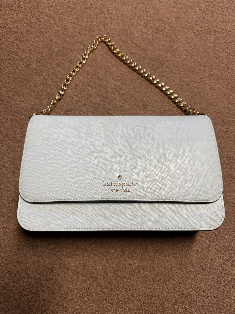 Kate Spade mint turquoise shoulder bag